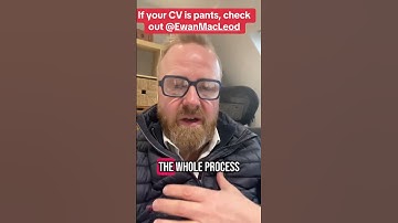If your cv is pants, check out MacLeod #cv #career #jobseekers #resume