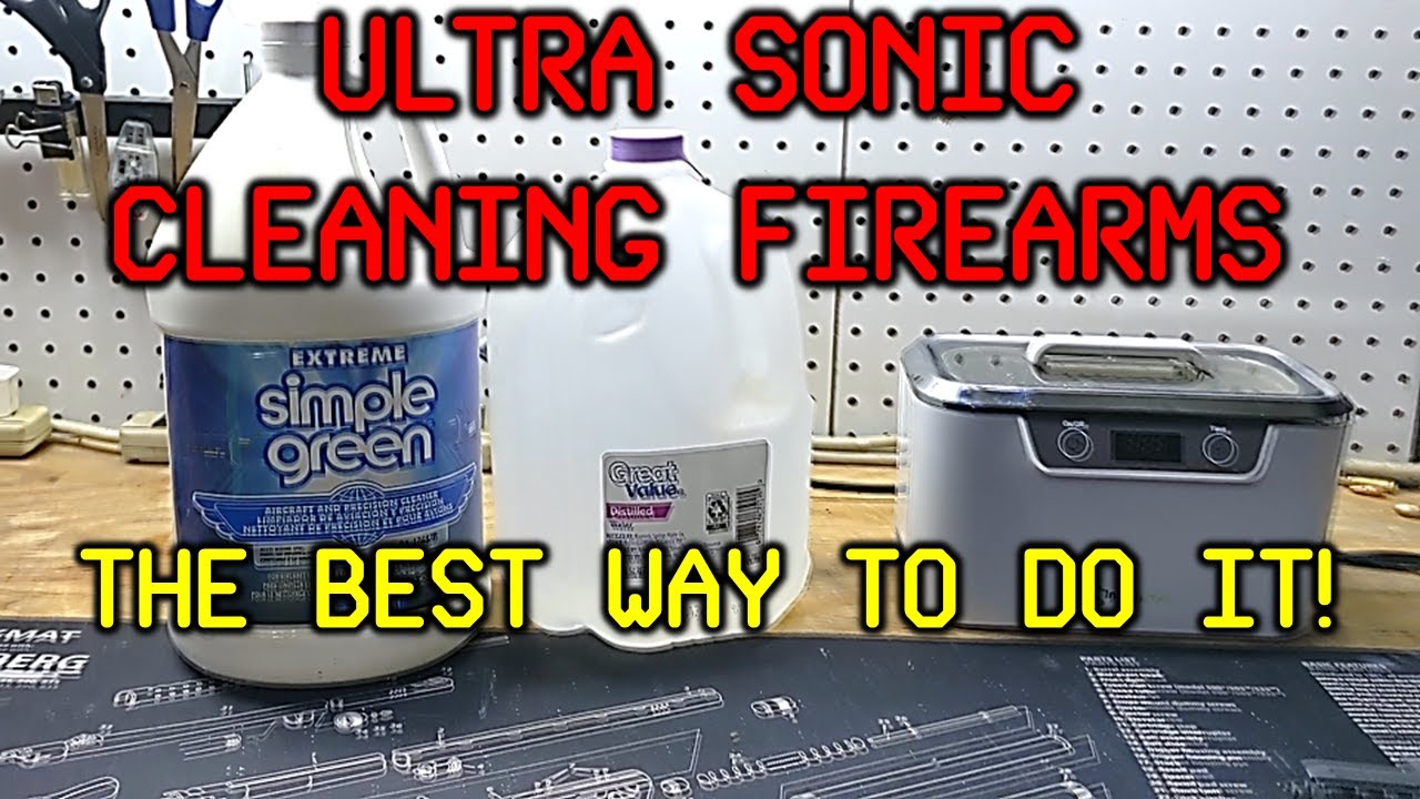  UltraSonic Gun Cleaner Solution For Gun Parts