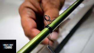 ROD BUILDING OVERVIEW; Terry Scroggins Teaches Rod Building Using Mudhole Tackle Components