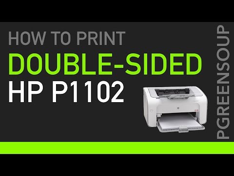 Duplex Printing on HP Laser Jet P1102