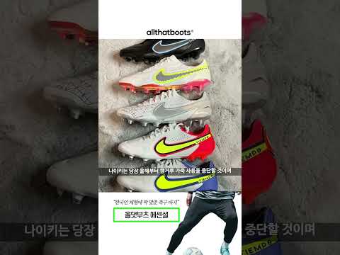 🚨 나이키, 캥거루 가죽 사용 중단 발표!