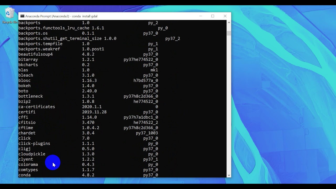 Anaconda Environment Install Python Packages