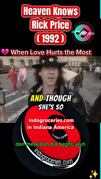 🟩 When Love Hurts the Most – Rick Price |Heaven Knows #Shorts #lyrics #indonesia #america #australia