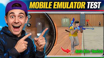 I Tried Mobile Emulator For Free Fire 😈 Super Fast Emote , Auto AWM Switch 👽 Nalla Free Fire