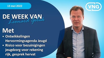 Risico bezuiniging jeugdzorg voor risico rijk - Week Leonard Geluk 13 mei 2022
