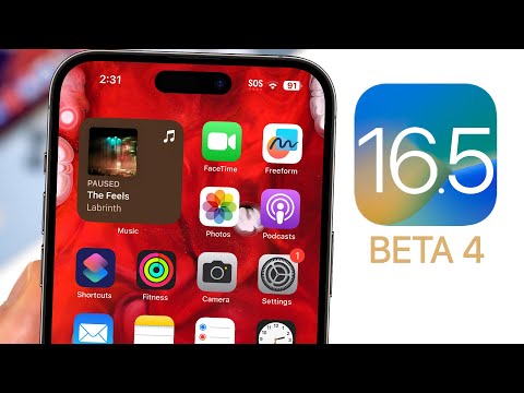 iOS 16.5 Beta 4 Released - What's New?