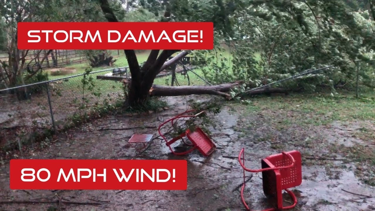 Storm Damage At The Farm! - YouTube