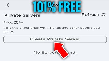 How To Make Private Server In Roblox 2025 [FREE]