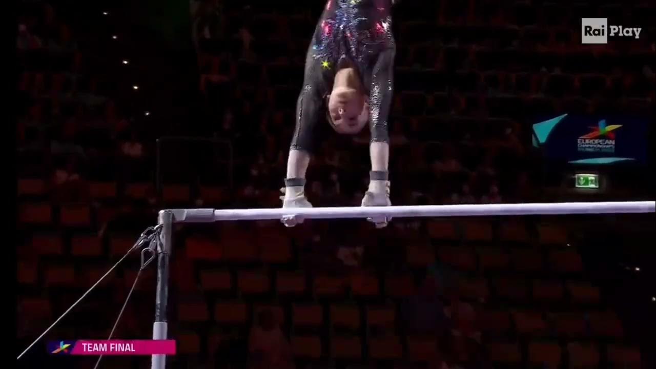 Alice D'Amato Bars Team Final 2022 Europeans YouTube
