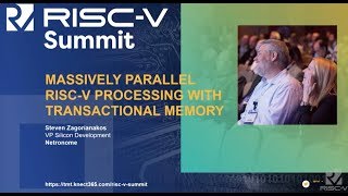 Massively Parallel RISC V Processing with Transactional Memory