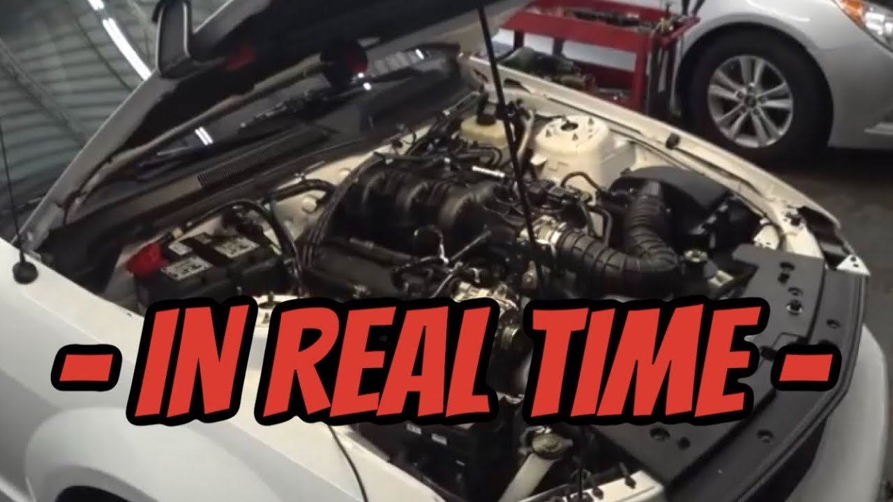 2008 Ford Mustang 4.0L Mechanical Misfire Diag IN REAL TIME YouTube
