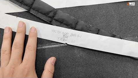 JWEI  fabric cutting machine in Action: Live at a Workwear Prototyping Workshop