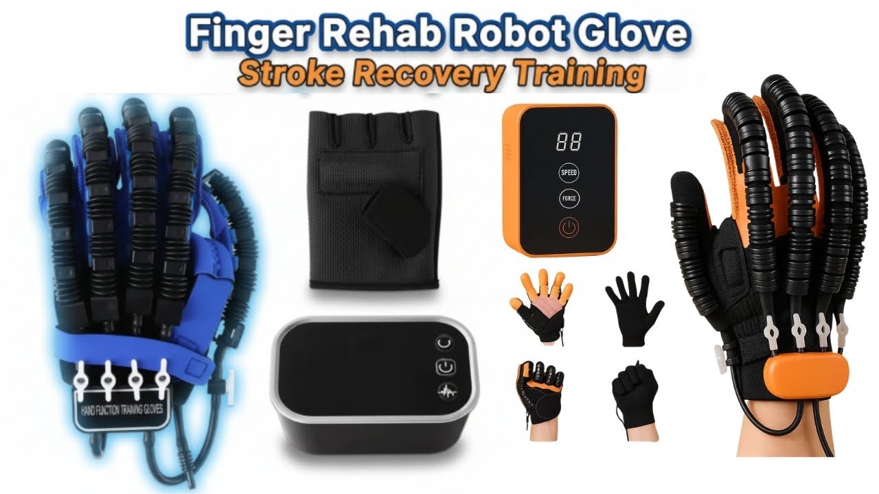 Buy Best Finger Rehabilitation Robot Gloves – Left & Right Hand Stroke Therapy Trainer