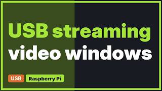 Raspberry Pi: Stream video from Raspberry Pi to PC using the Ethernet or USB port (2 Solutions!!)