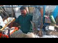 Big Triple Tail Fish Cutting by an Ace Fish Cutter Kasimedu Mr. Selvam