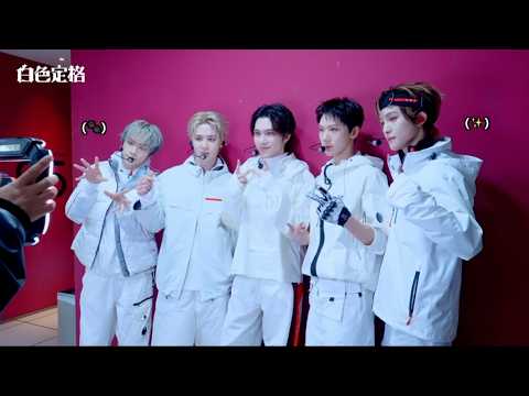 ❄️Thank you so much for coming today🤍 | '白色定格 (Eternal White)' Music Show \u0026 Challenge Behind