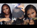 STORYTIME: Drama...She Said I Cut Her Hair 😲  |3 Layer Side Part Feed In Tribal Braids | BukolaEpps