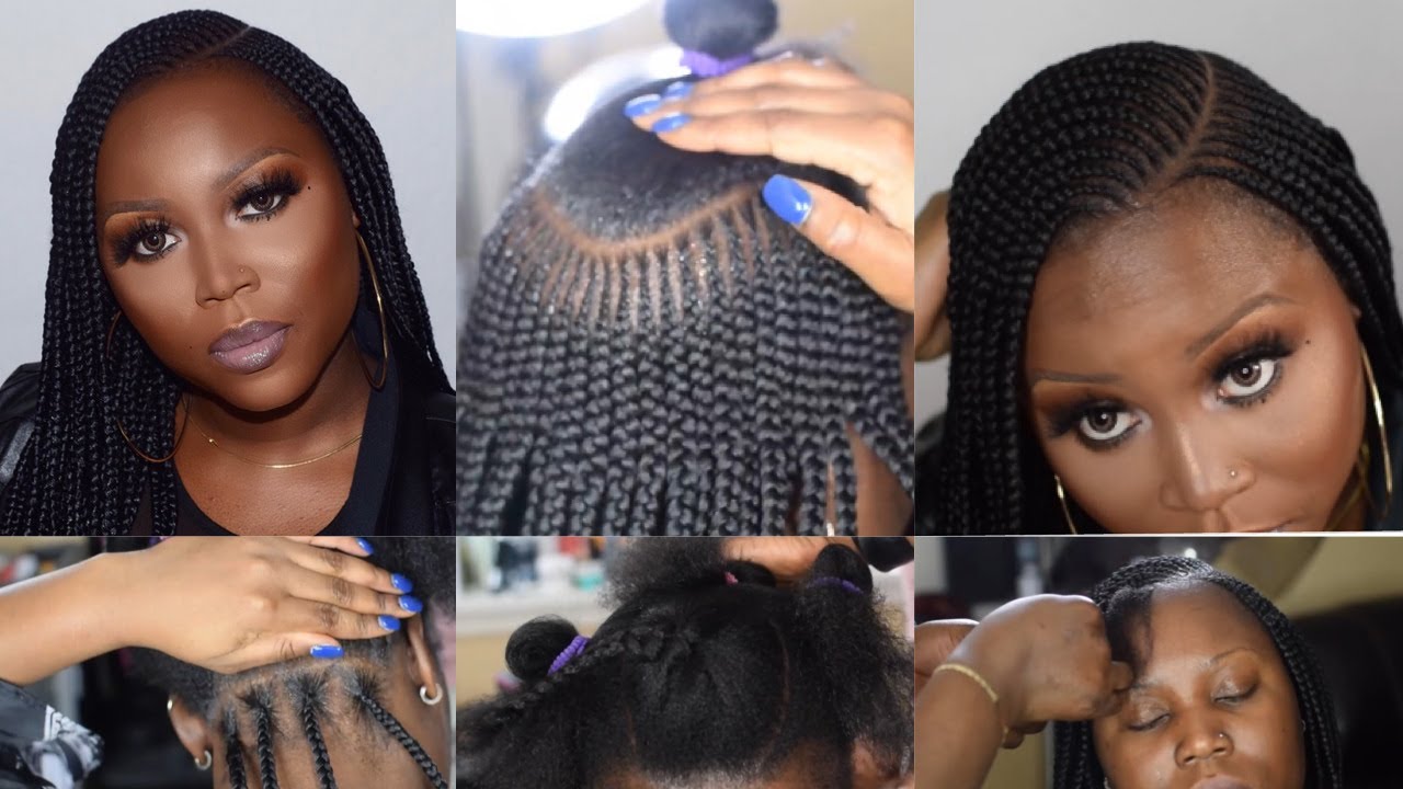 STORYTIME: Drama...She Said I Cut Her Hair 😲  |3 Layer Side Part Feed In Tribal Braids | BukolaEpps
