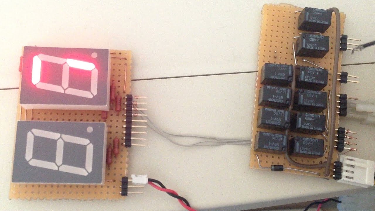 Relay calculator (XOR for ALU) part 1. YouTube
