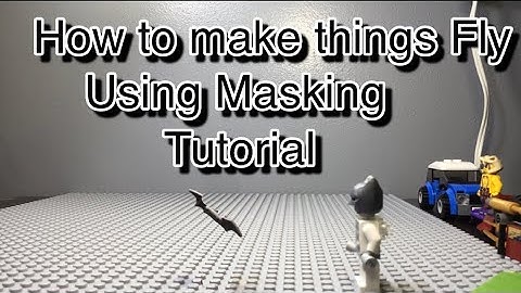 Make things FLY in Stop Motion! ✈️ Step by Step