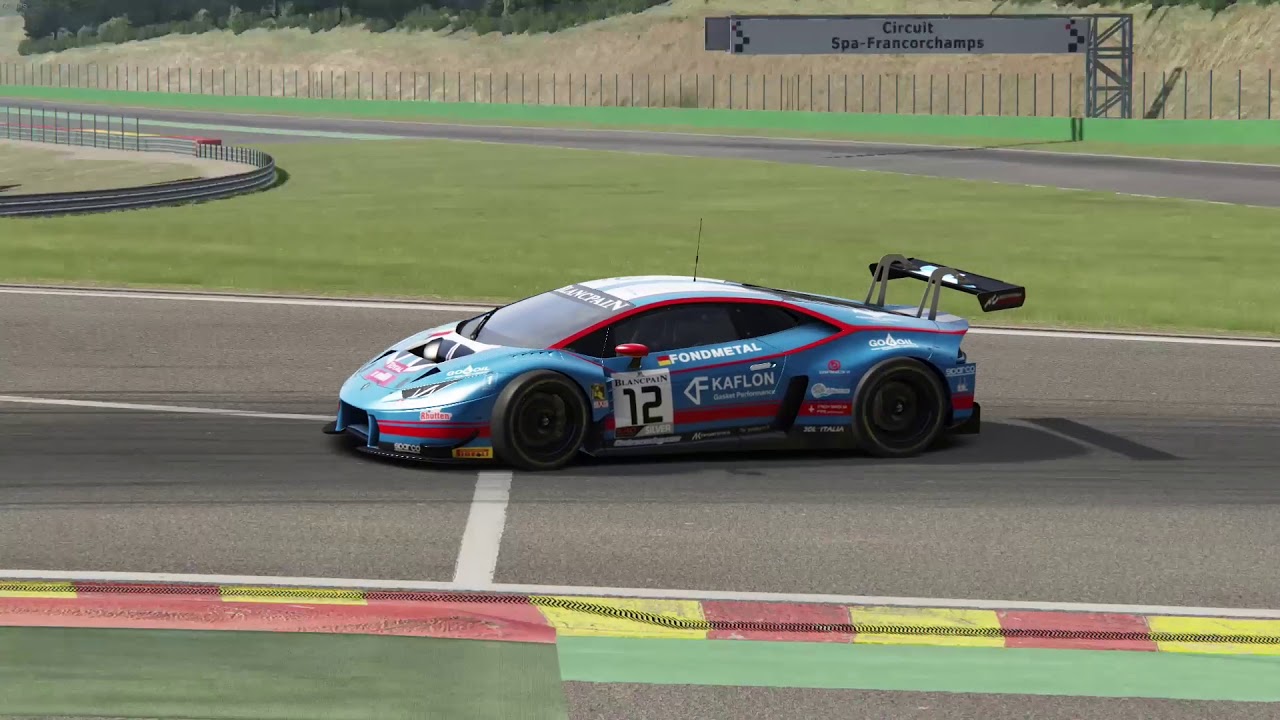 Assetto Corsa Lamborghini Huracan Gt Spa Setup Youtube