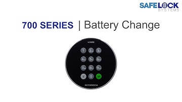 LA GARD 700 Series - Battery Change & Check Battery %
