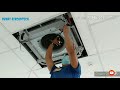 AIRCON CLEANING|DAIKIN|CEILING CASSETTE|