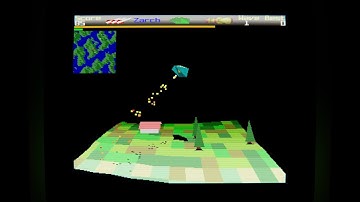 Acorn Archimedes : Zarch (Simulated monitor)