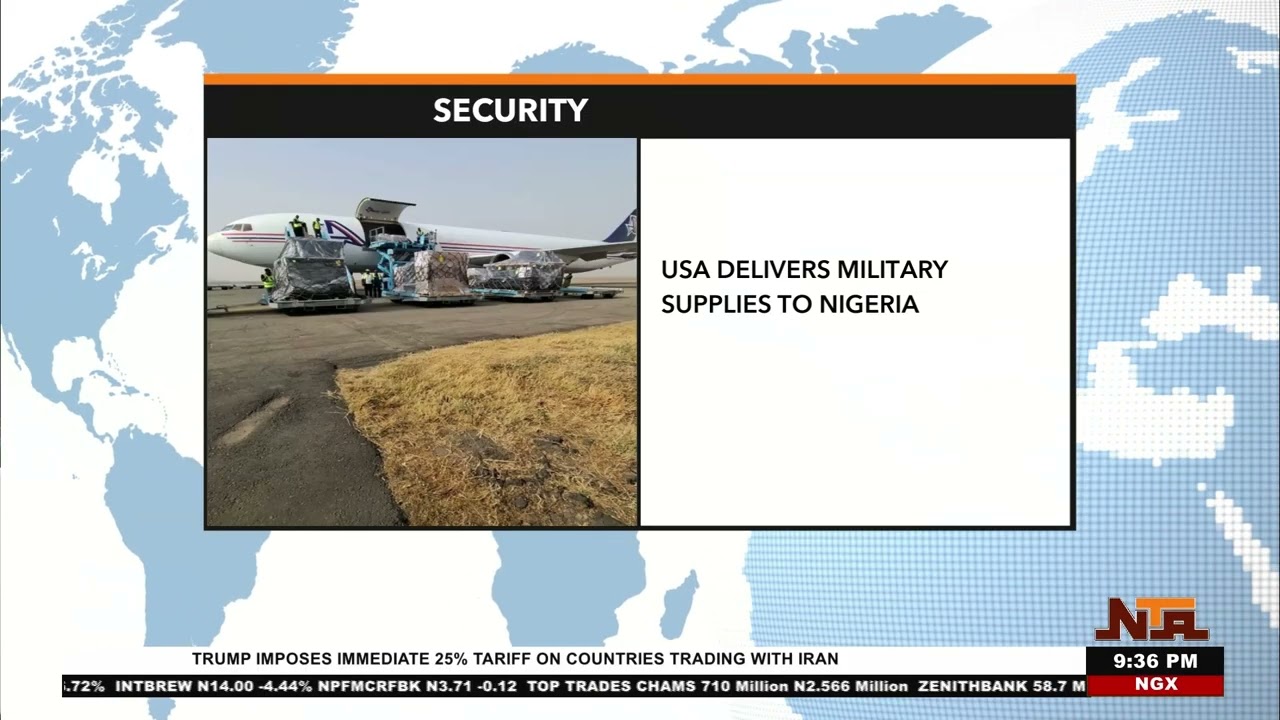 “US AFRICOM Sends Counter-Terrorism Supplies to Nigeria”