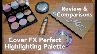 CoverFX Perfect Highlighting Palette: Review/Comparisons