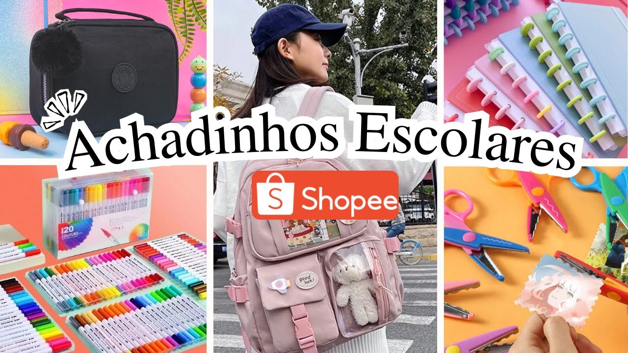 Os ACHADINHOS ESCOLARES da SHOPEE que Todo Mundo tá Comprando! ✨