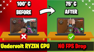 ➢How to Undervolt AMD Ryzen CPU | AMD CPU High Temperatures FIX | No FPS Drops | Ryzen Controller |