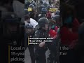 French student protests intensify after teen loses hand #worldnow