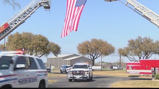 Many pay their final respects to Wichita County Sheriff's deputy