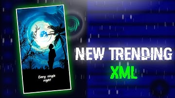 Xxxtentacion Hope Song Xml File 🖤 New Sad Status Video Xml File ||😘💝 Alight Motion Presets Xml #xml