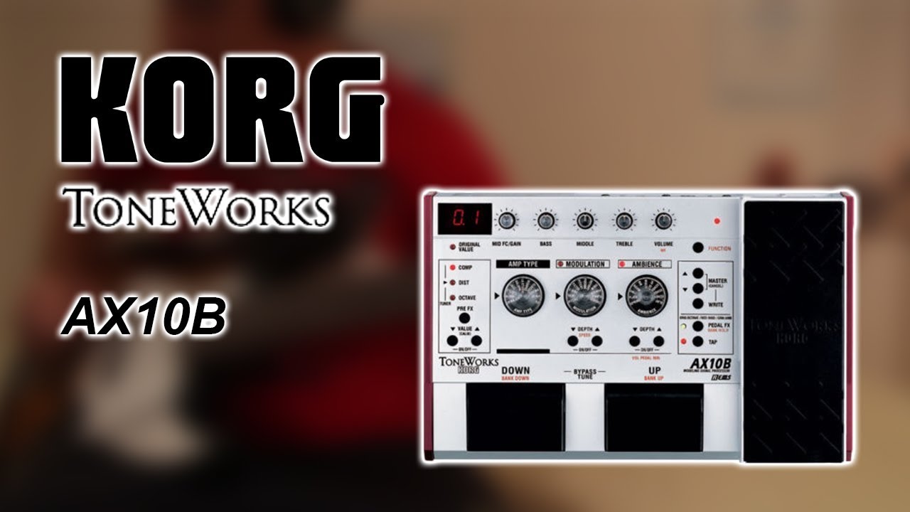 AX10B bass guitar effects pedal (demo) YouTube