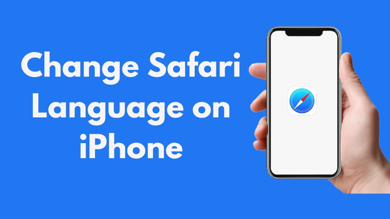 change language on safari iphone