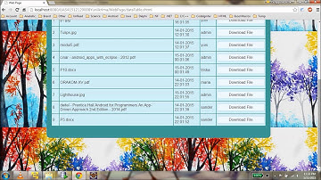 JSF File Management  #MERCUBUANA #FASILKOM #PEMROGRAMANWEBENTERPRISE