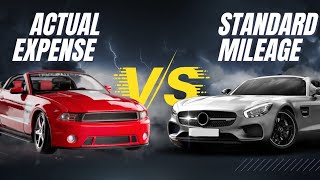 Actual Expense VS Standard Mileage Tax Deduction 🚘