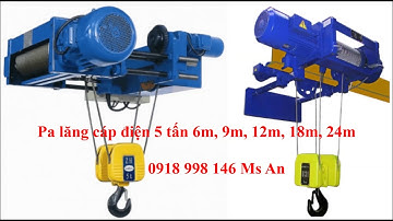 Bán Pa Lăng Cáp Điện 2 Tấn 9m, 3 Tấn 9m CD1 Trung Quốc chính hãng