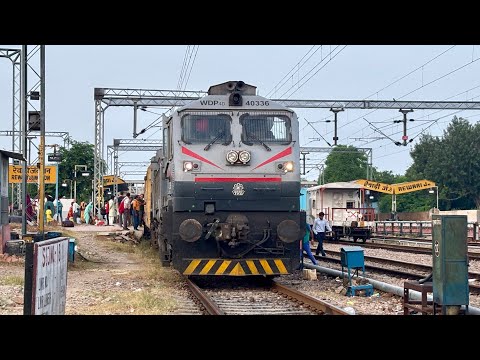 Single EMD Acceleration 🔥| Super Notching Up Diesel Power | Indian Railways #viral #irfbharat #wdp4d