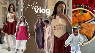Oara Tries Salmon (toddler Friendly Recipe) | Apartment Hunting? 🙆🏽‍♀️ | Come To Work With Me & More