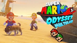 Super Mario Odyssey Multiplayer - Walkthrough Attempt No Commentary