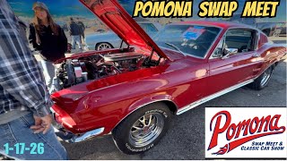 Classic Cars and Trucks For Sale Pomona Swap Meet and Classic Car Show - January 18, 2026.