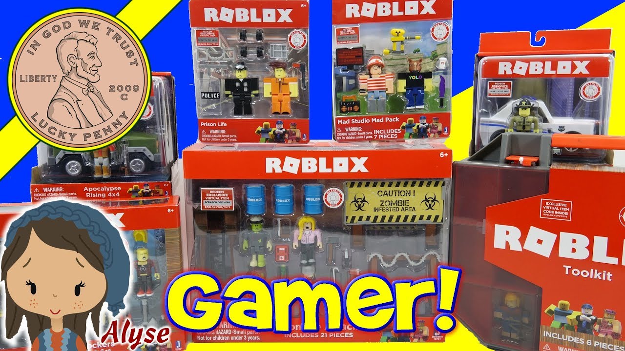 Roblox Toys Zombie Takeover Value Box With Car and 2 Virtual Item