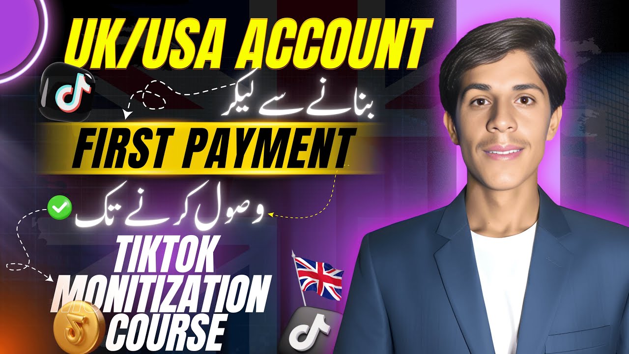 How to Create TikTok UK USA Account & TikTok Monetization in Pakistan