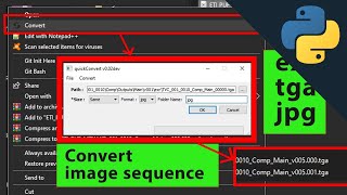 quickConvert v0.02dev for VFX Pipeline