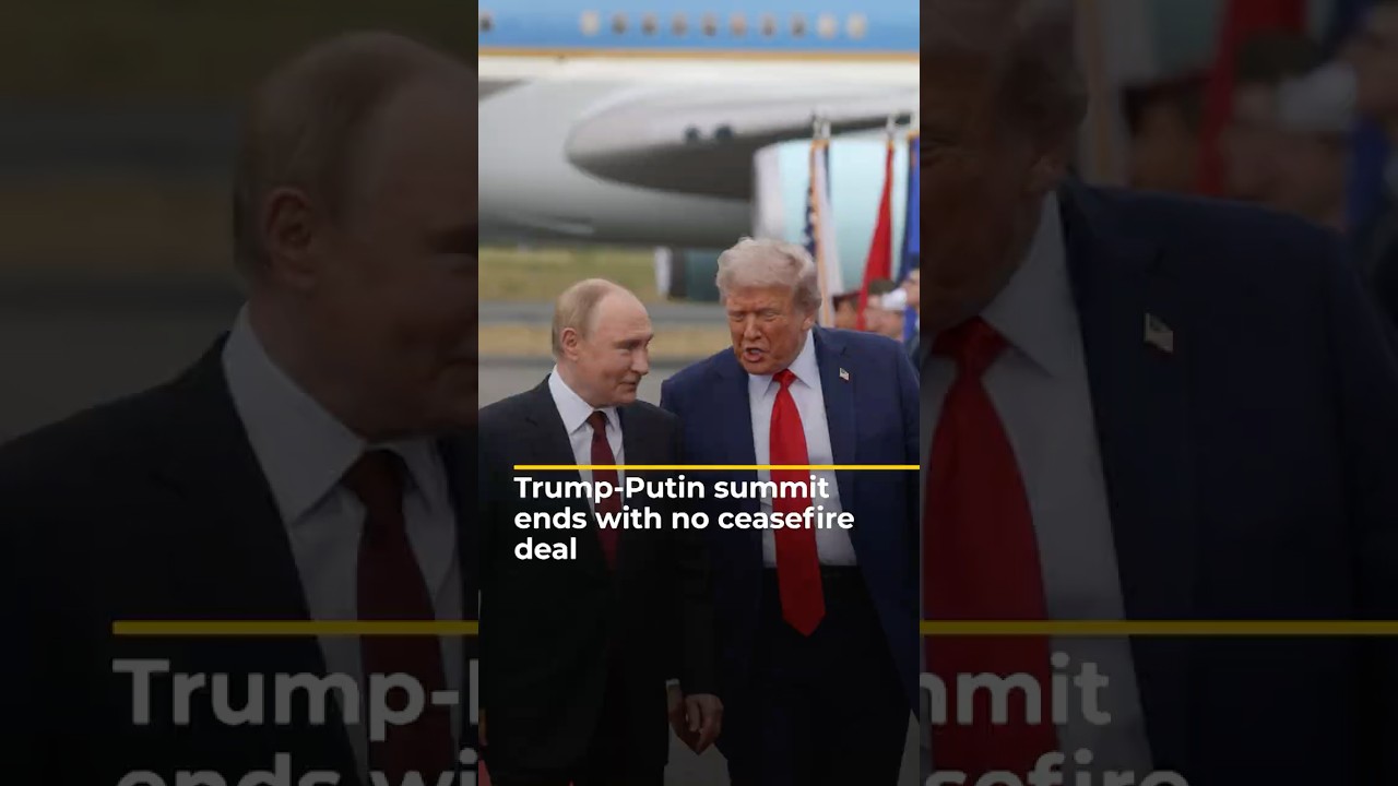 Trump-Putin summit ends with no ceasefire deal | AJ