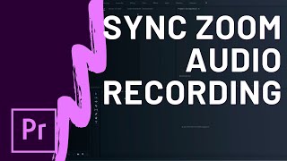 How to Edit Audio From A Zoom Recording With Multiple People Premiere Pro CC