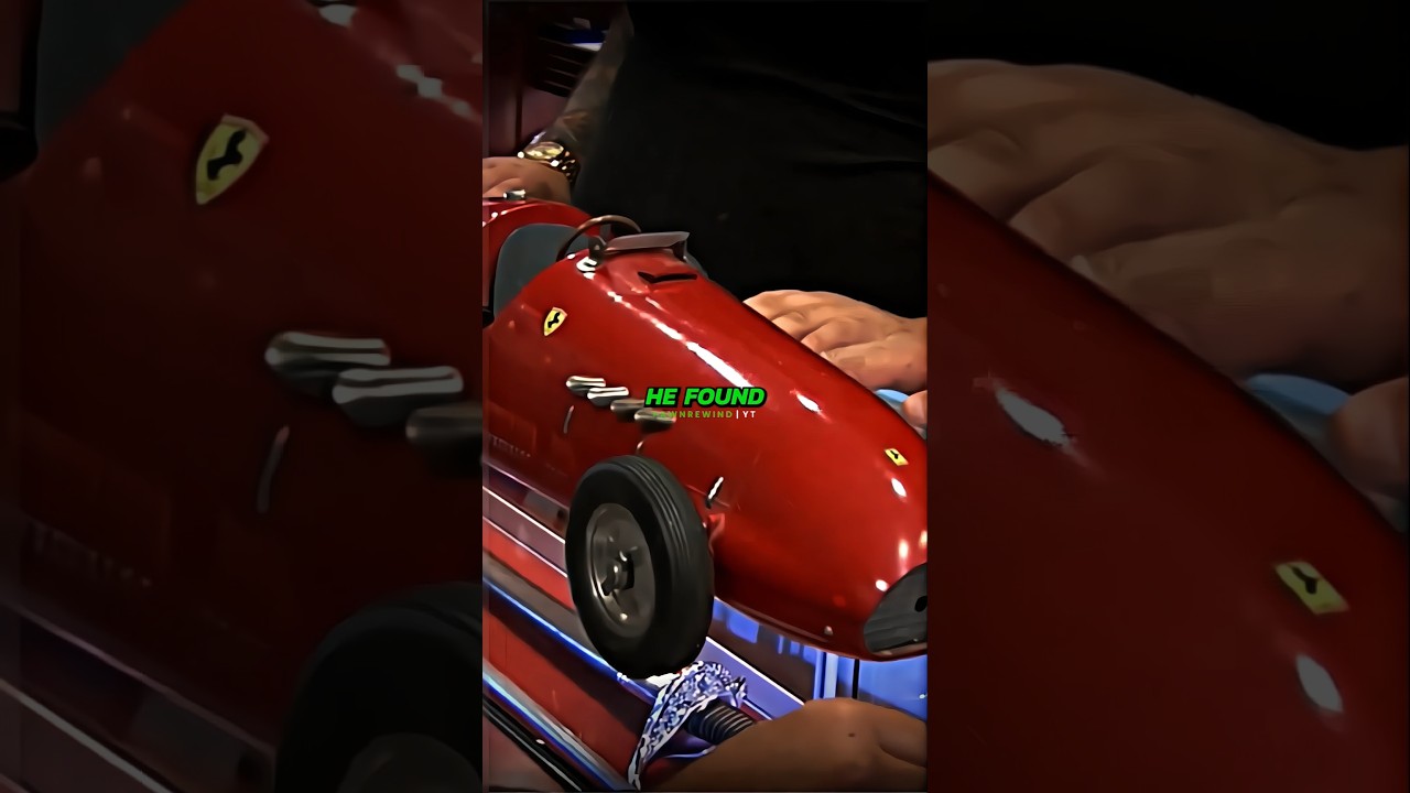 Редкая игрушечная модель Ferrari найдена в гараже 😳🏎️